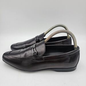 Versace Collection Black Patent Leather Loafers sz EU 40 US 8.5 Mens Womens 7.5